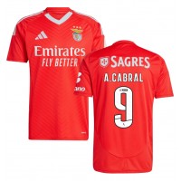 Maglia Calcio Benfica Arthur Cabral #9 Prima Divisa 2024-25 Manica Corta